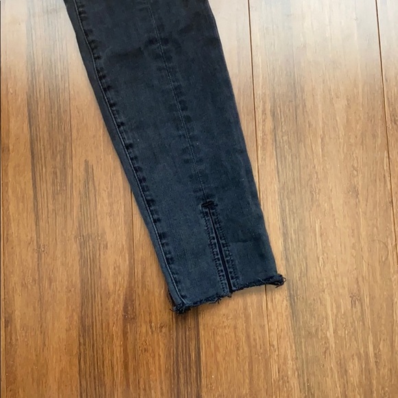 Frame Denim Le Skinny De Jeanne Front Split Jeans - Picture 4 of 8